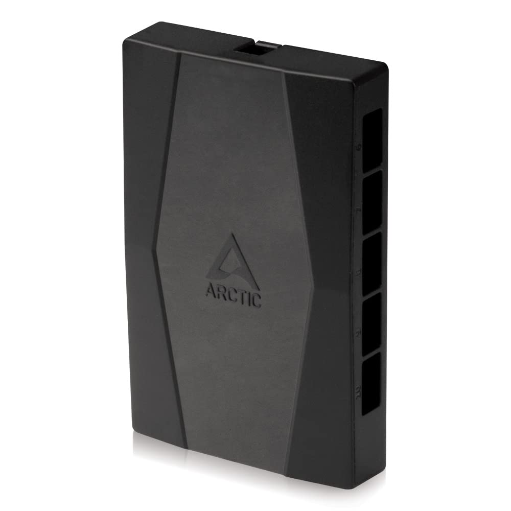 ARCTIC Case Fan Hub – with SATA Power – Black