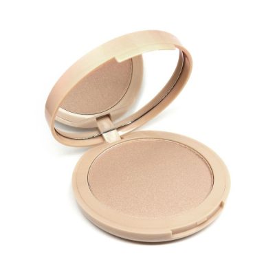W7 | Glowcomotion Highlighter Compact | Multi-Functional Shimmer, Eyeshadow and Highlighting Powder | Colour: Champagne Gold With a Natural Finish | Cruelty Free, Vegan Face Makeup, 1 Count (Pack of 1)