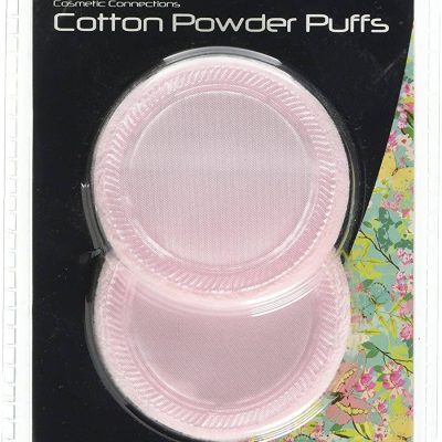 Royal Functionality Cotton Powder Puffs, 2-Piece