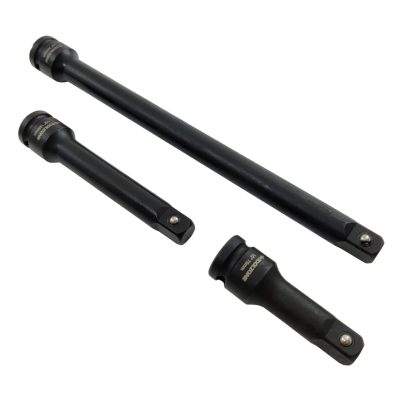 Impact Extension Bar Set 1/2″ Dr 3Pc Kit 75, 125 & 250mm Long Bars