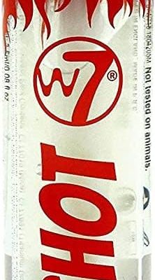 W7 Hot Shot Plumping Gloss – Enhancing Plump Effect For Fuller Lips – Clear, Natural, High Shine Finish