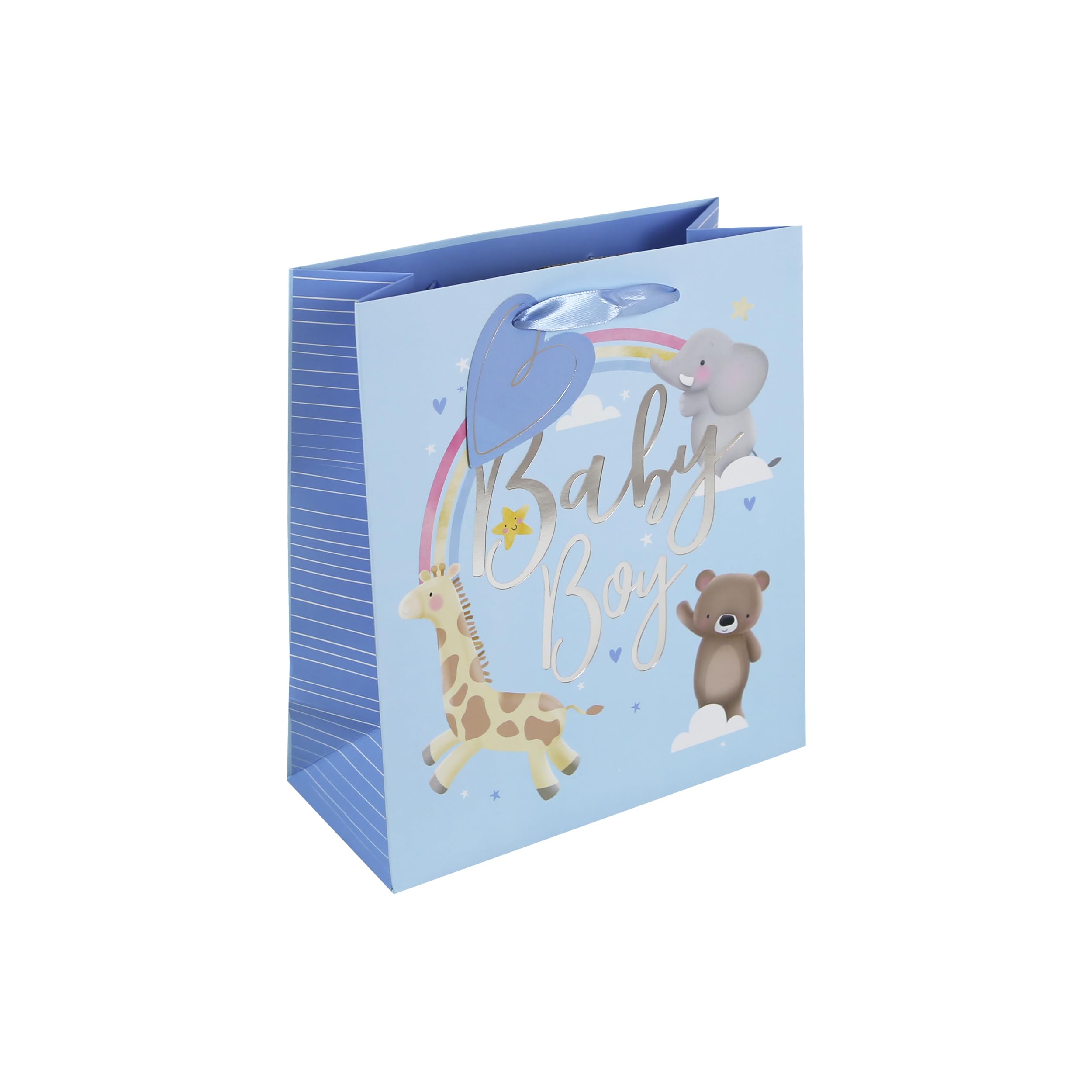 Eurowrap It’s A Boy Gift Bag With Gift Tag – Medium Size