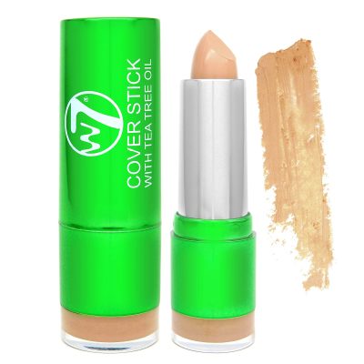 W7 Cover Stick with Tea Tree Oil Concealer – Light/Medium by W7