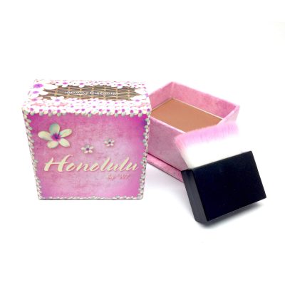 W7 Honolulu Bronzing Powder – Pressed Powder Bronzer – Contouring & Highlighting Vegan Makeup